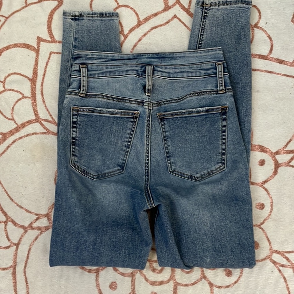 Silver High Note 2-button Super High Rise Jeans - Picture 6 of 8